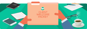 80% of a law firm’s revenue comes from just 20% of its clients. By focusing on retaining and improving the client experience for the top 20% of your current clients, you can significantly increase your revenue and grow your firm. One way to start the client experience off on the right foot is to offer a new client welcome kit.