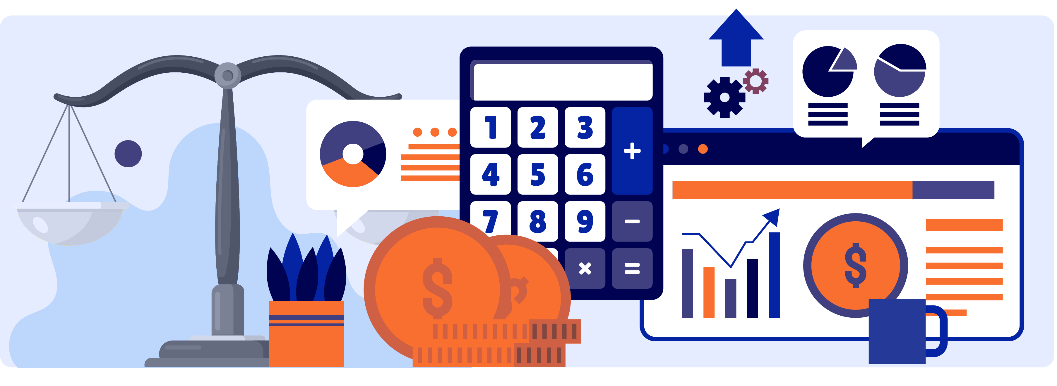 Image depicting the various elements that go into determining law firm profitability