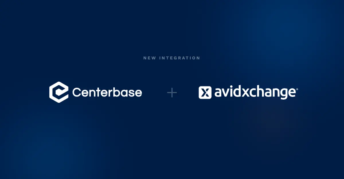 New Integration: Centerbase + AvidXchange